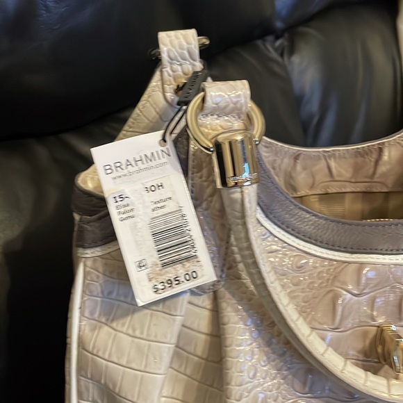 Brahmin Elisa Palomino Texture genuine leather - Picture 7 of 7